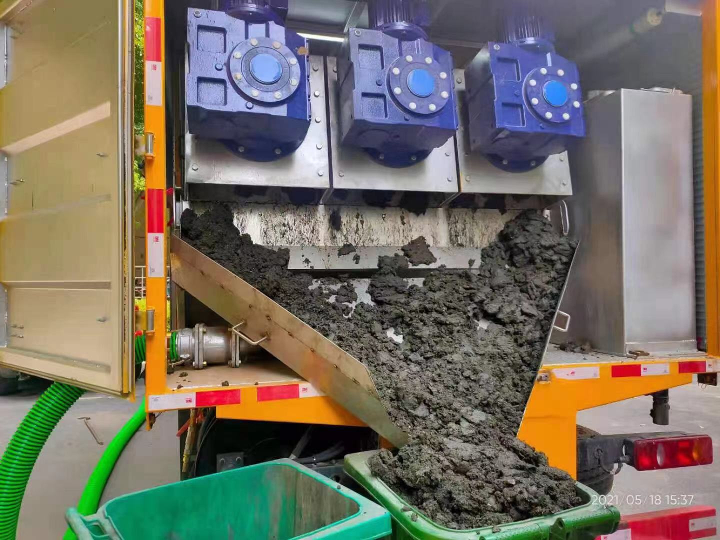 织金化粪池清掏城市维护站-泥浆净化干湿分离处理